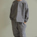 Träningsdräkt – UrbanComfy Unisex, Grå/Beige, Bomull, Storlek 0–6 år More For Mini