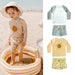 Baby Pojkar UV Simset med Hatt – UPF 50+ | 9M-7 år More For Mini