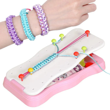 Kreativt Stickset för Barn – Gör Armband & Armringar | Pedagogiskt Leksak för 3+ År More For Mini