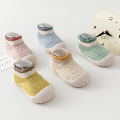 Babytossor med Halksäker Sula – Flexibla Tossor med Strumpdesign för Bebisar & Småbarn (0–24 Månader) More For Mini
