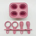 5-delars Baby Bitring Set – BPA-fri Silikon med Handring Lilla Lycka