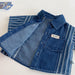 Denim Days Baby- & Barnsommarset – Unisex jeansskjorta och shorts | Lune & Lio | Storlek 0–7 år | 100 % bomull More For Mini
