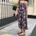 Lunea Kids Flora Volangbyxdress Flicka – Sommarjumpsuit i bomull – Blommönster – Volanger – 0–6 år – Luftiga barnkläder More For Mini