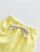 Sommarklädset T-shirt med Citron + Shorts Jogging – Baby, Småbarn, Förskolebarn, Grön/Gul, Bomull, Storlek 0–3 år More For Mini