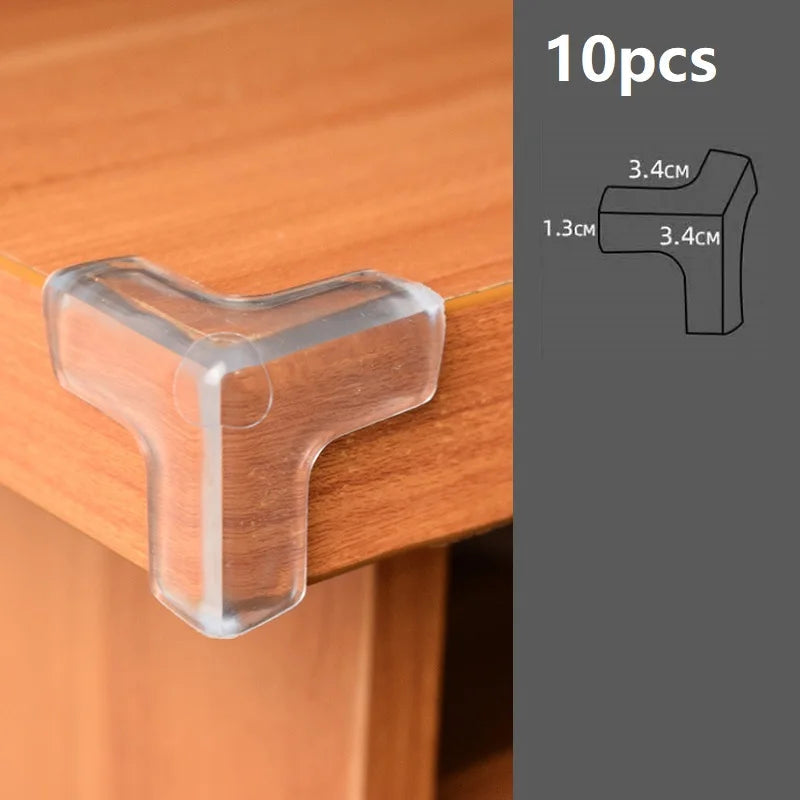 Silikon Hörnskydd för Baby – Set med 4 eller 10 Stycken More For Mini