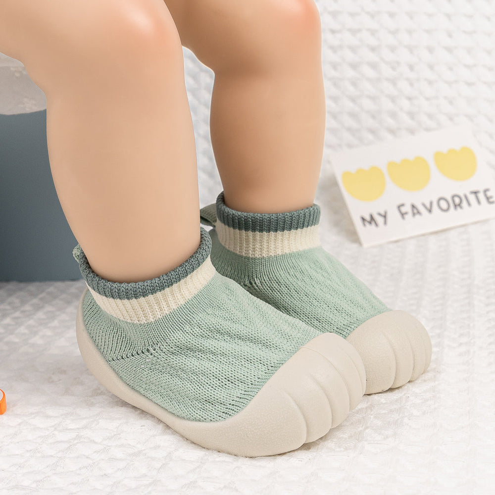 Babytossor med Halksäker Sula – Flexibla Tossor med Strumpdesign för Bebisar & Småbarn (0–24 Månader) More For Mini