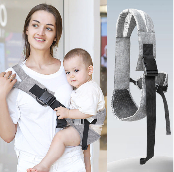 Ergonomiskt Bärhjälpmedel för Bebisar – Bekvämt & Justerbart Bärbandsystem, Avlastar Rygg & Armar, För Bebisar & Småbarn (6–36 mån, max 20 kg) More For Mini