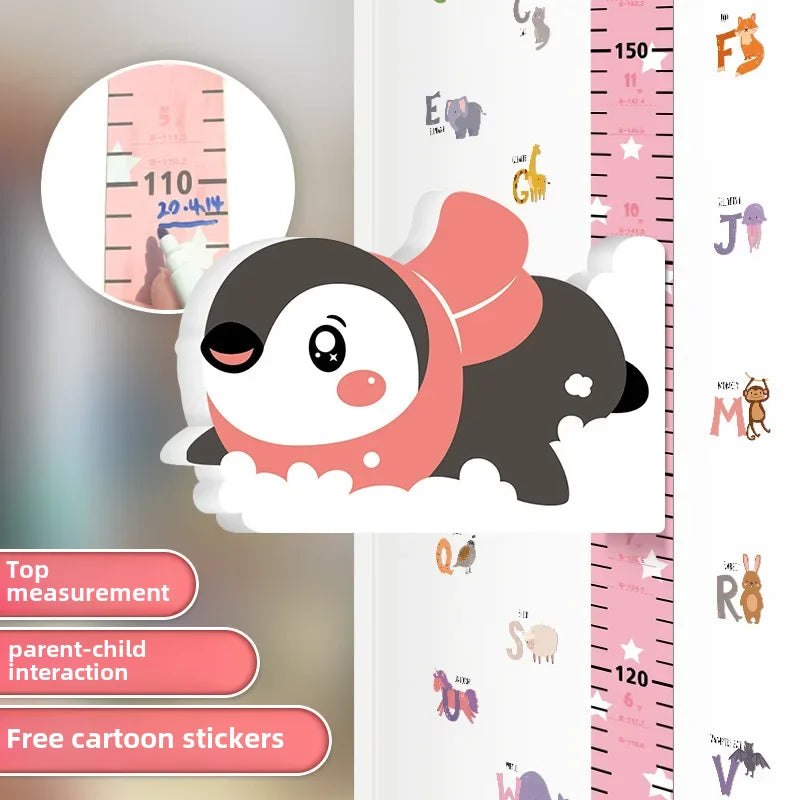 Magnetische Lengtemeter Kind – Educatieve Muursticker om Groei te Volgen | Kinderkamer Decoratie More For Mini