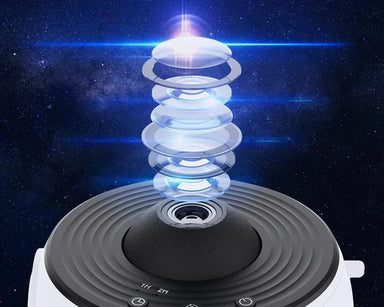 Sterrenhemel Projector voor Volwassenen & Kinderen – Galaxy Lamp met 12 Kleuren & 360° Rotatie – Nachtlamp & Sfeerverlichting voor Slaapkamer More For Mini