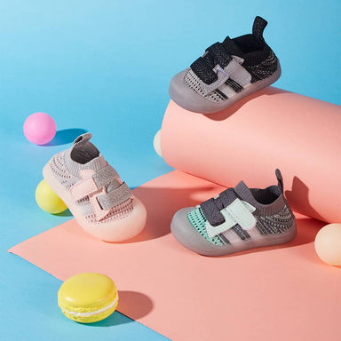 Hållbara babyskor – Mjuka, andningsbara och perfekta för första steg | Storlek 0–2 år More For Mini
