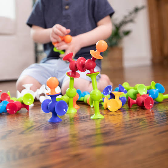 CleverPlay Zuignap Speelgoed – Educatief Bouw- & Constructiespeelgoed voor Kinderen More For Mini