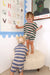 Ribb Sommarset – Little Waves Unisex, Blå/Grön, Bomull, 0–6 år More For Mini