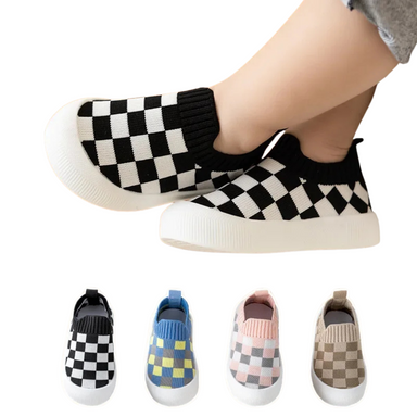 ToddlySteps Slip-on Skor för Småbarn – Halksäkra, Andningsbara & Lätta att Ta På | Perfekta för Första Stegen More For Mini