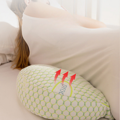 Zwangerschapskussen voor Zijslapers – Ergonomisch Lichaamskussen tegen Rug- en Bekkenpijn | Comfortabel Slapen tijdens Zwangerschap More For Mini