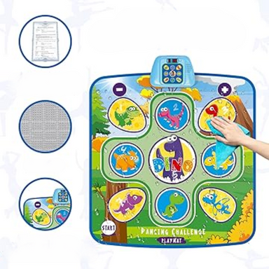 DanceStar Interactief Dansspeelgoed – Stimuleer Ritme & Motoriek | Voor Kinderen vanaf 3 Jaar More For Mini