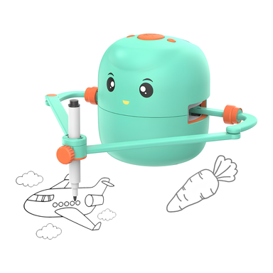 Drawino Interaktiv Ritrobot – Lär dig Rita för Barn | Pedagogisk & Kreativ Leksak More For Mini