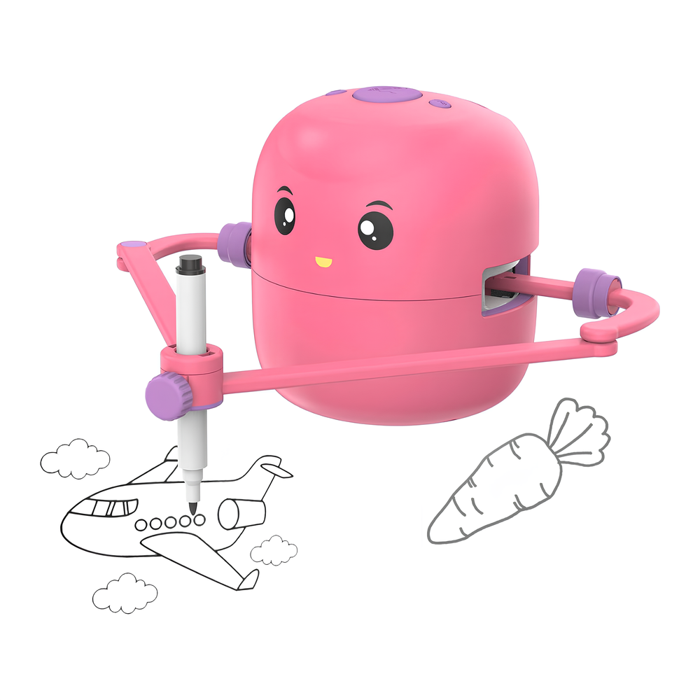 Drawino Interaktiv Ritrobot – Lär dig Rita för Barn | Pedagogisk & Kreativ Leksak More For Mini