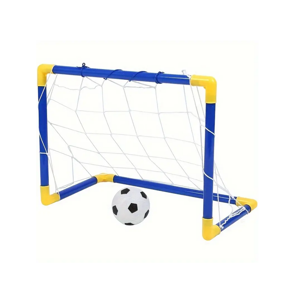 Voetbalspel voor Kinderen – Indoor & Outdoor – Compleet Speelset met Bal en Doel – Voor Thuis en Tuin – Vanaf 3 Jaar More For Mini