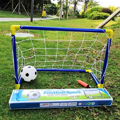 Fotbollsspel för Barn – Inomhus & Utomhus – Komplett Spelset med Boll och Mål – För Hemma och Trädgården – Från 3 År More For Mini