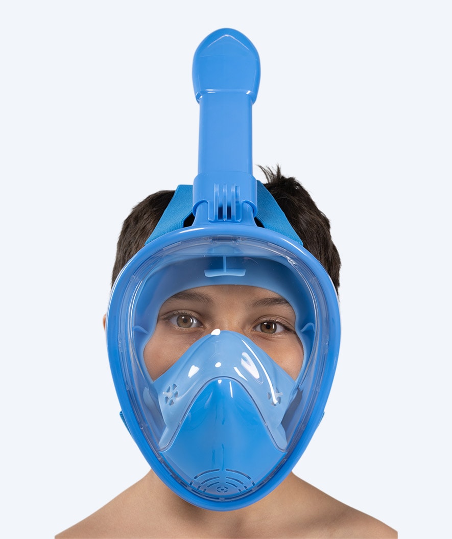 Kinder Snorkelmasker met 180° Zicht & Dry Top – Comfortabel & Antilek | Seawise More For Mini