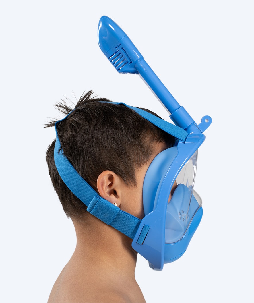 Kinder Snorkelmasker met 180° Zicht & Dry Top – Comfortabel & Antilek | Seawise More For Mini
