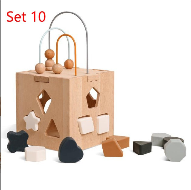 Houten Baby Speelgoed – Educatief & Veilig – Motoriek & Ontwikkeling | BrightSteps More For Mini