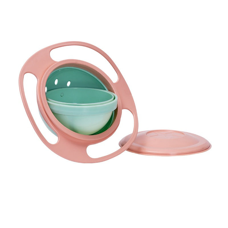 Anti-Mors Snackkom voor Baby's – 360° Draaibare Kom BPA-vrij | TinyTurn™ More For Mini
