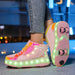GlowSkate LED Rullskridsko Sneakers med Vingar – Flickor | Stl. 29-37 More For Mini