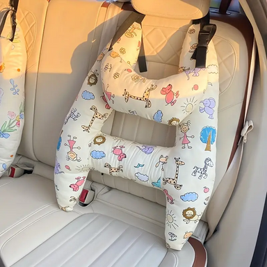 TravelComfort Auto Reiskussen – Perfecte Hoofd- en Nekondersteuning voor Kinderen tijdens Lange Rit More For Mini
