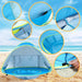 SunShade BabyTent™ – Bärbart Strandtält med Skuggpool och UV-skydd för Bebisar More For Mini