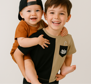 Zomers Katoenen Setje Jongen – Ademend & Comfortabel – 0-5 Jaar – Perfect voor Warme Dagen More For Mini
