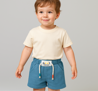 Barnshorts för Sommaren – Lättvikt & Snabbtorkande | Perfekta för Lek & Semester Storlek 0–9 År More For Mini