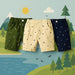 Barn Sommarshortskor – Lätt & Bekvämt med Lekfullt Mönster | 2-7 år More For Mini