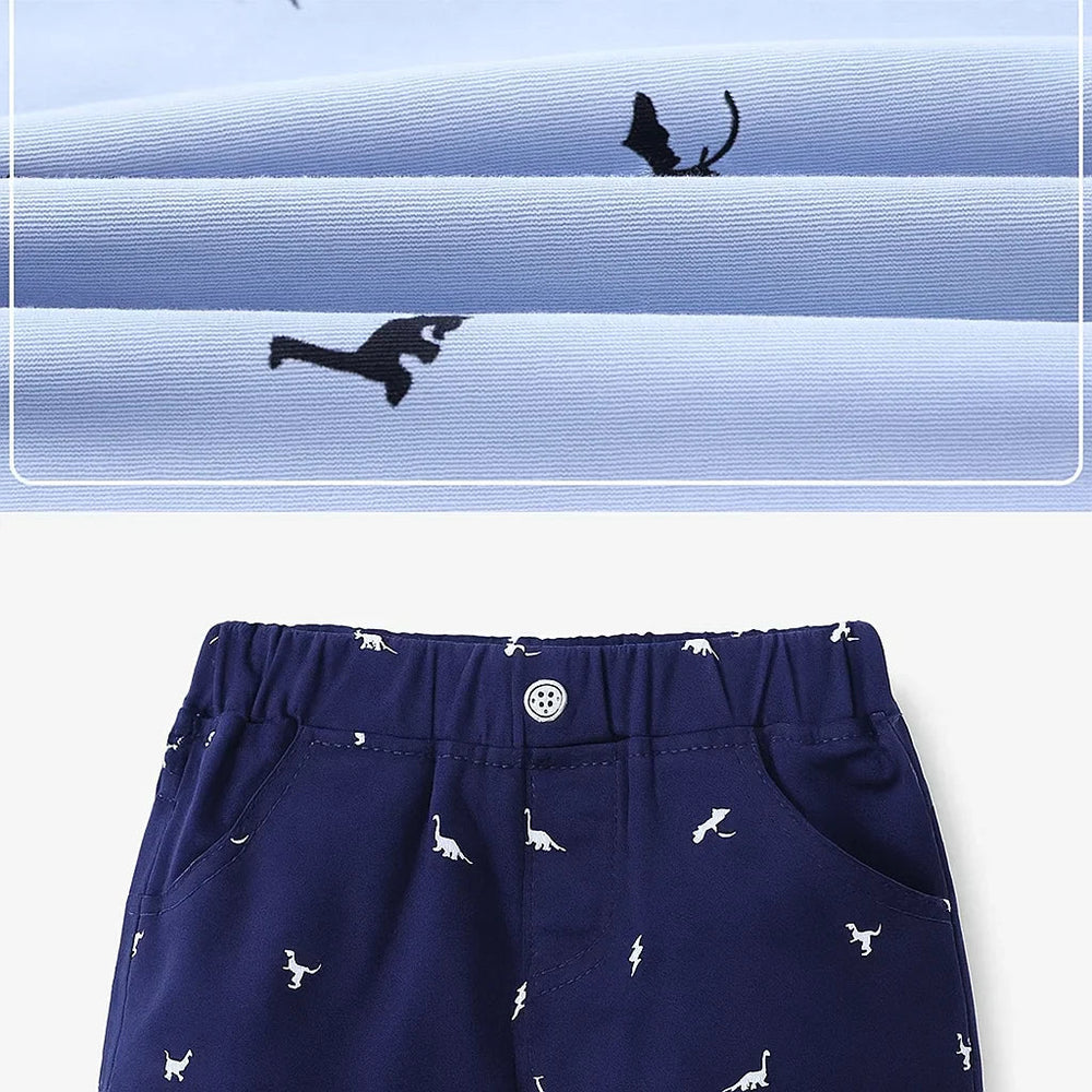Barn Sommarshortskor – Lätt & Bekvämt med Lekfullt Mönster | 2-7 år More For Mini
