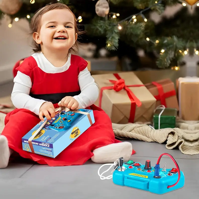 Montessori Sensorisk LED-leksak – LumiPlay™ för Småbarn | Säker & Pedagogisk More For Mini