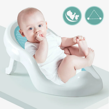 SafeSplash Baby Badzitje – Veilig, Draagbaar en Slipvast voor Stressvrije Baden More For Mini