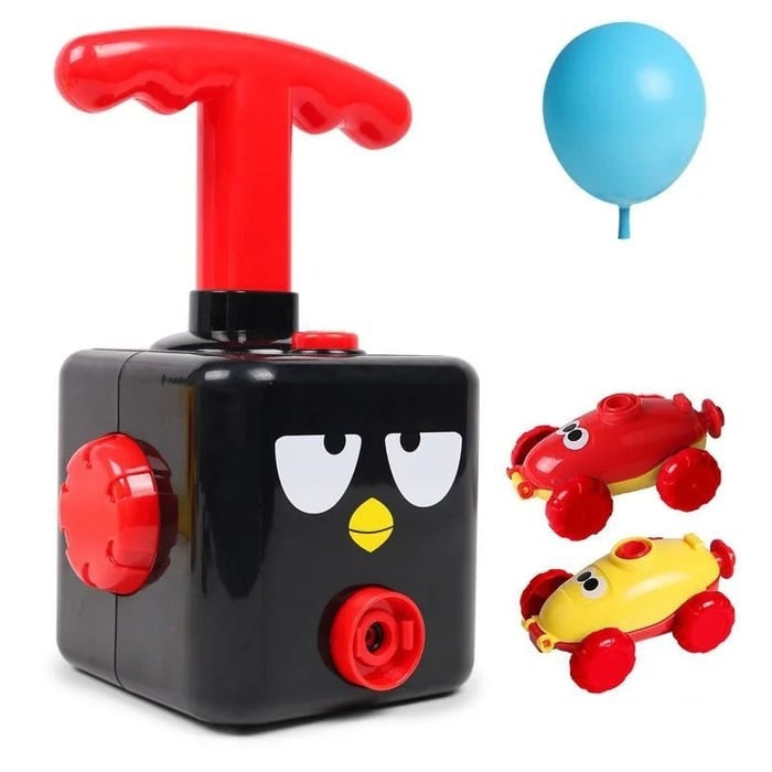 TurboPop Luftdriven Leksaksbil – Pedagogisk och Snabb Leksak för Barn från 2 år+ More For Mini