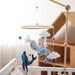 Rustgevende Houten Babymobiel Zonder Batterij – Natuurlijke Materialen & Zachte Kleuren | LittleNest SkyWhirl More For Mini