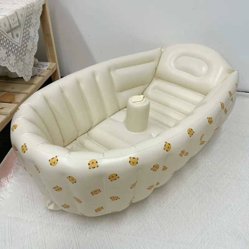 Opblaasbare Babybadkuip 0-3 Jaar – Veilig & Compact Reismodel voor Thuis of Vakantie More For Mini