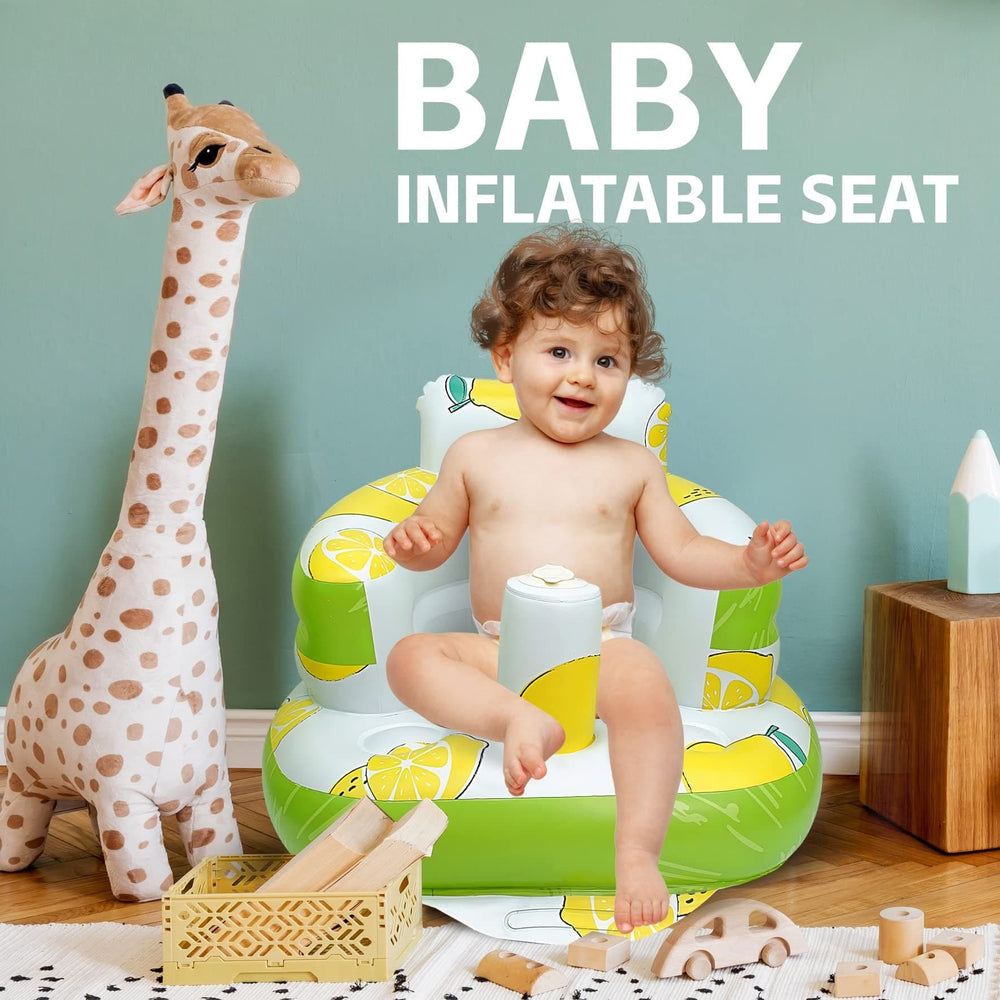 Bekväm uppblåsbar babystol / småbarnsstol – Perfekt för lek och matning, 0–3 år More For Mini