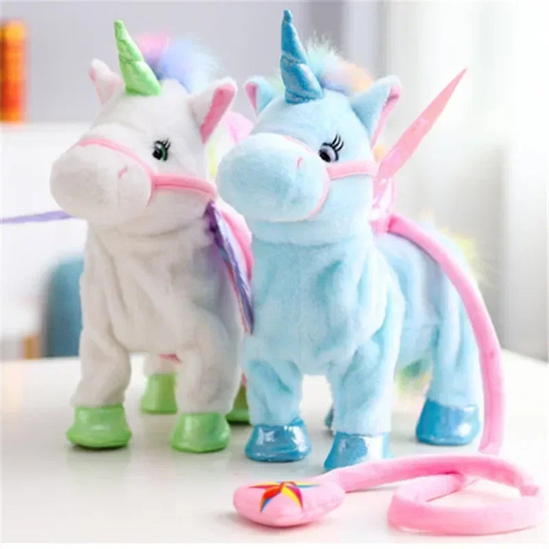 Interactieve Eenhoorn Knuffel die Zingt & Loopt – Perfect Cadeau voor Kinderen (2+) More For Mini