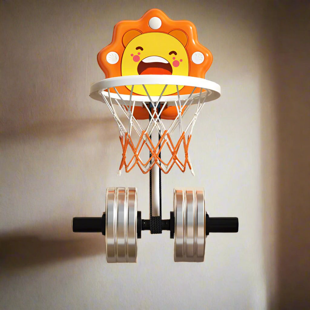 Mini Basketbollset för Barn – Interaktivt & Aktivt Leksak för Inomhus och Utomhus – Stimulerar Motorik & Rörelse – Från 3 År More For Mini