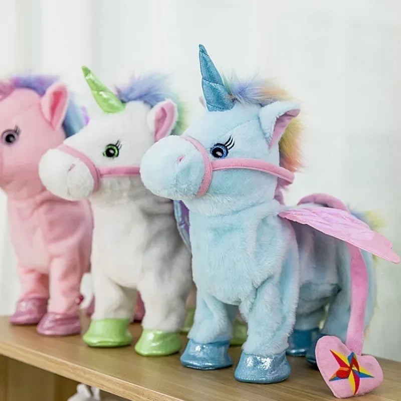 Interactieve Eenhoorn Knuffel die Zingt & Loopt – Perfect Cadeau voor Kinderen (2+) More For Mini