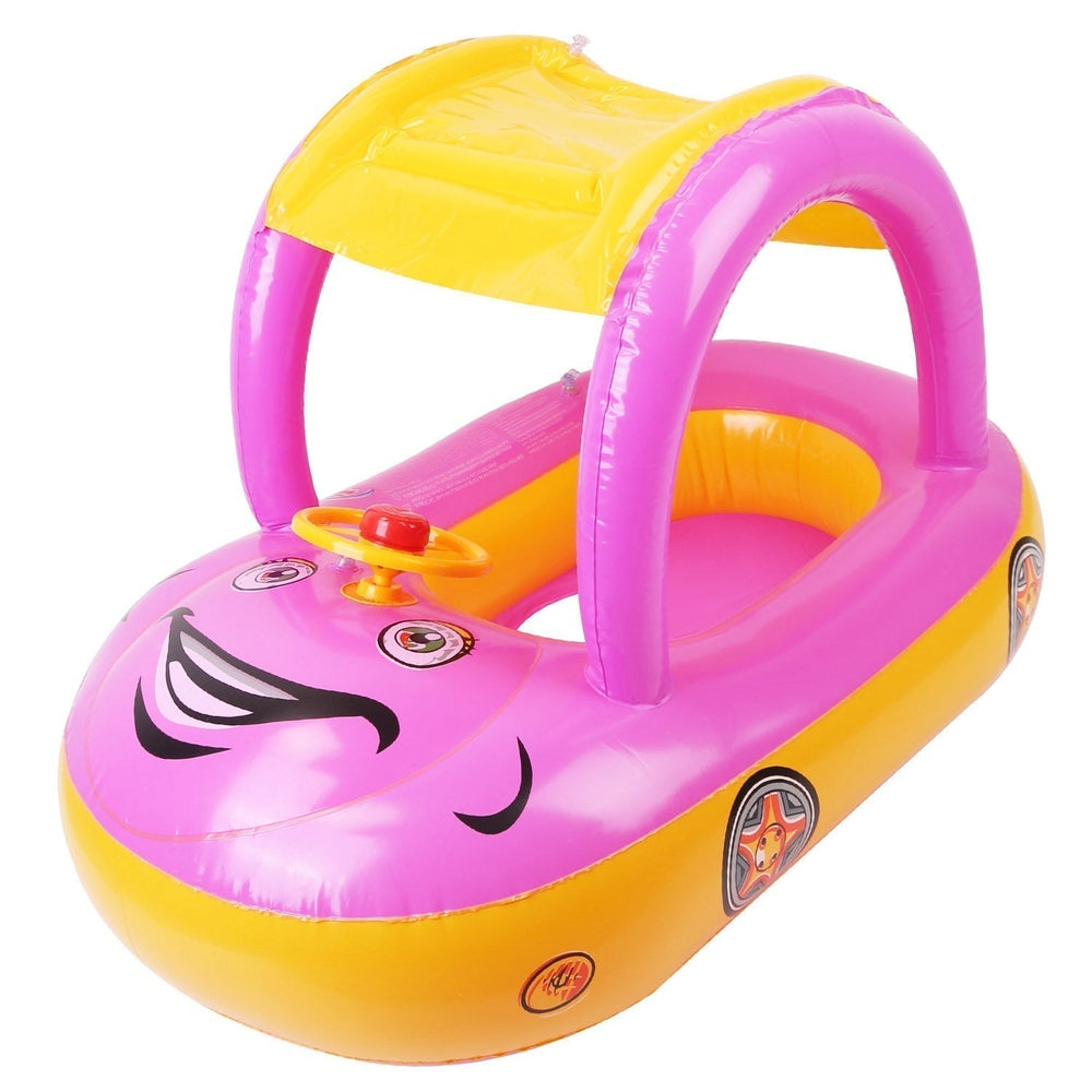 Uppblåsbar Barnbåt Soltak – Vattenkul 1-4 År PVC Säker More For Mini
