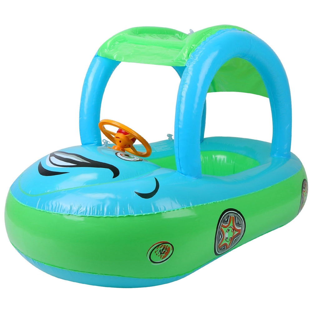 Uppblåsbar Barnbåt Soltak – Vattenkul 1-4 År PVC Säker More For Mini