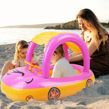 Uppblåsbar Barnbåt Soltak – Vattenkul 1-4 År PVC Säker More For Mini