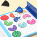 Montessori Magnetisch Breukenpuzzelboek voor Kinderen - Leer Wiskunde Speels en Interactief! More For Mini