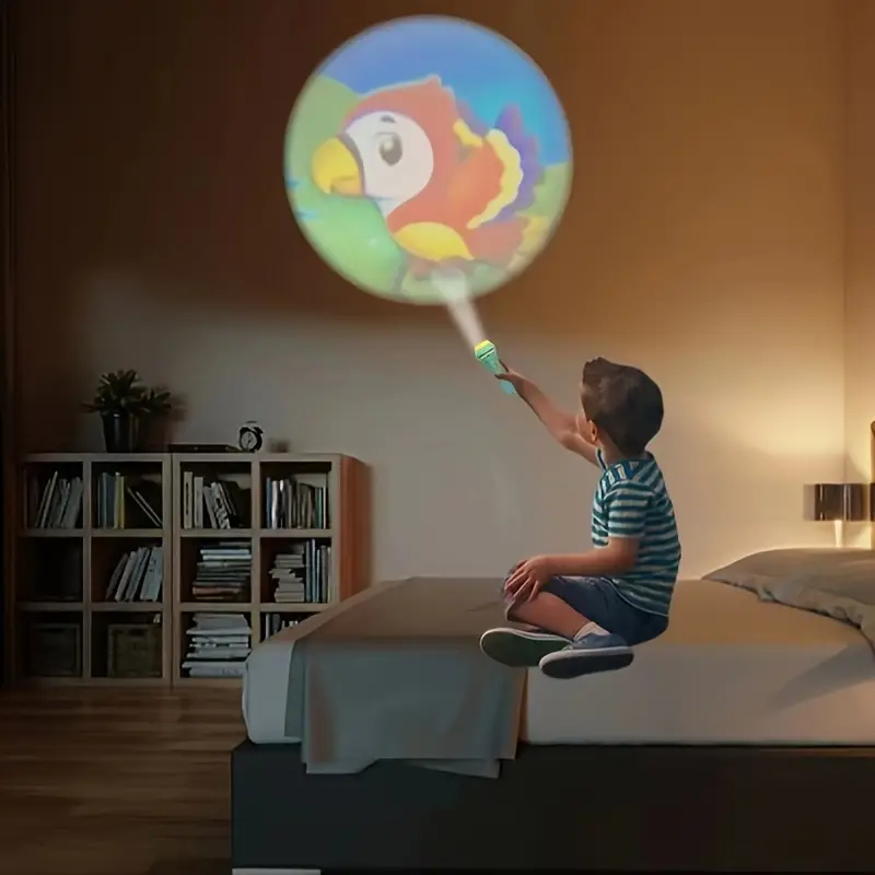 Verhalenprojector Zaklamp voor Kinderen – 32 Dia's | Educatief & Magisch Bedtijd Speelgoed More For Mini