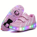 FlashRunners LED Rullskridsko Sneakers – Avtagbara Hjul | Stl. 26-35 More For Mini