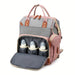 2-in-1 Luiertas met Uitklapbaar Babybed – Ideaal voor Onderweg & Reizen | TravelNest More For Mini